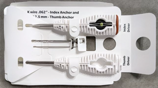 Detail of the physical product.